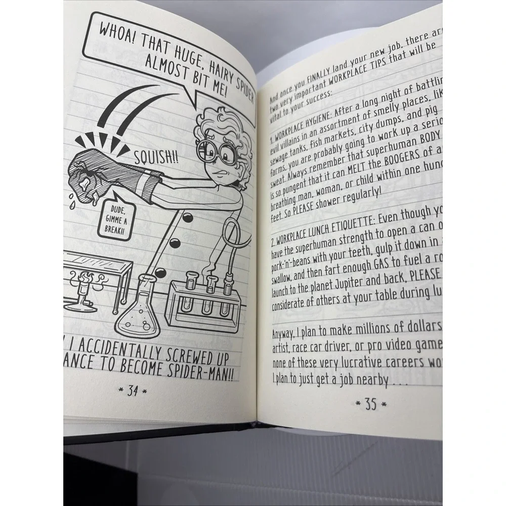 The Misadventures of Max Crumbly 2:‎ Middle School Mayhem (2) Hardcover Like New